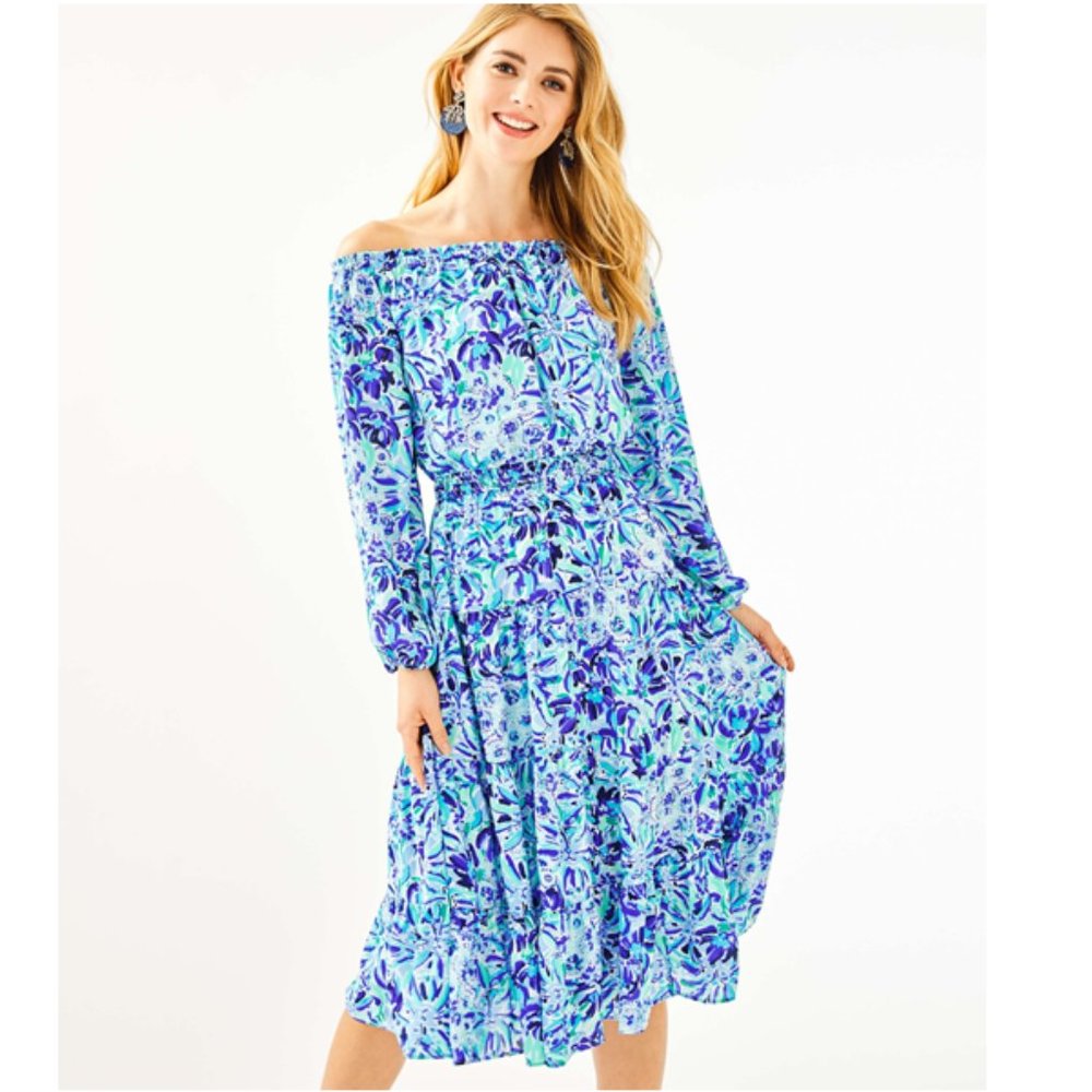 NWT Lilly Pulitzer Jennie Midi Dress